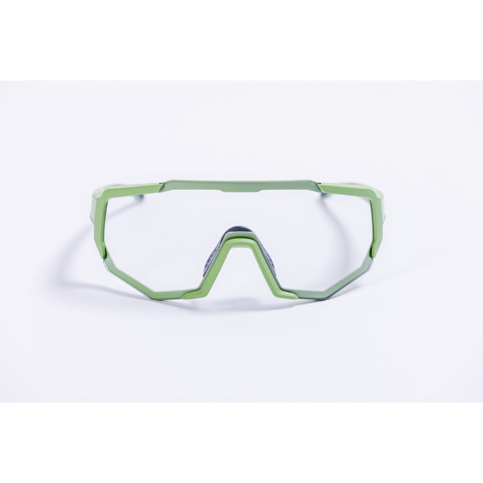 Coast Optics Nita Sportbrille Moss green mit Pink Crystal und klarem Glas – Bild 2